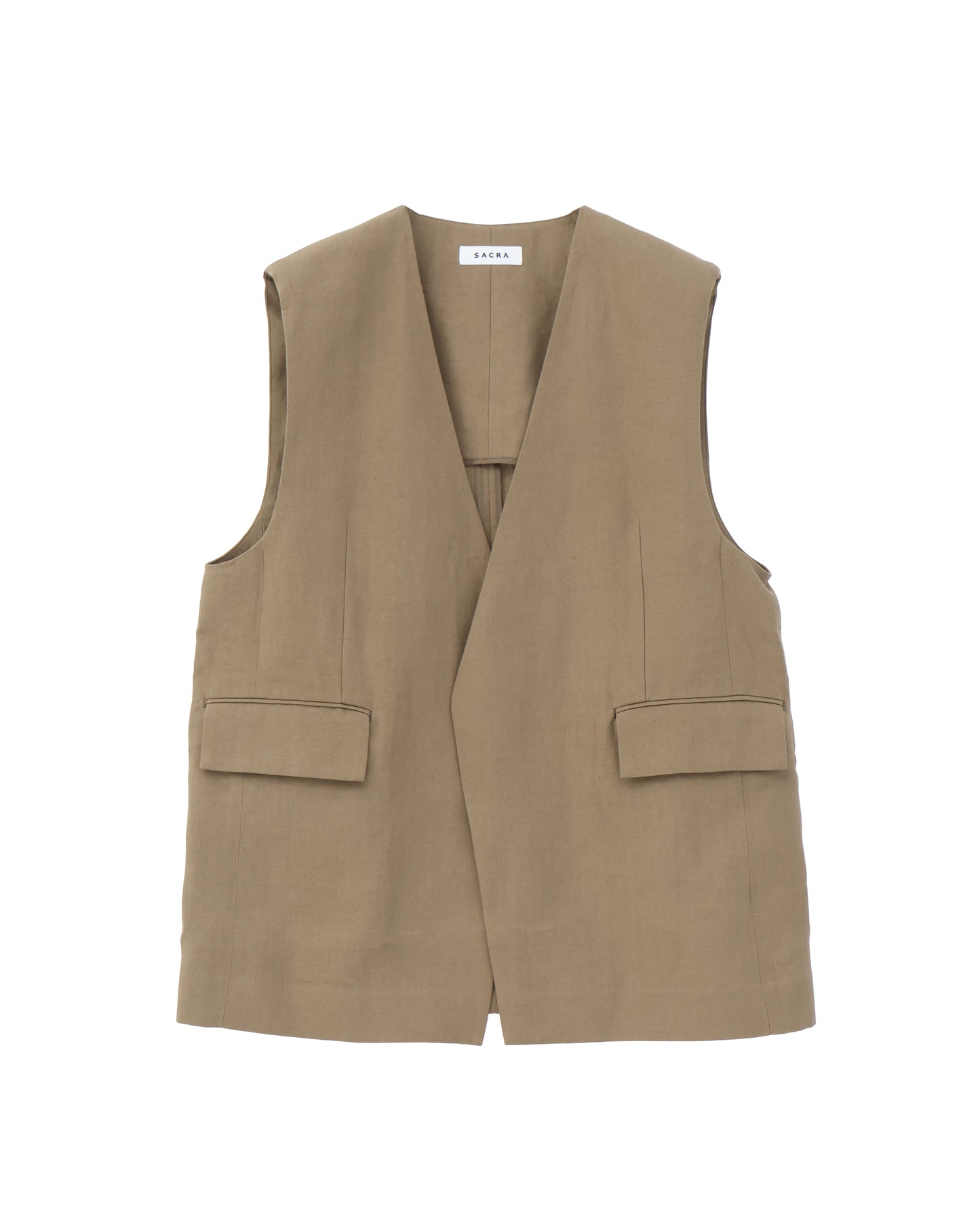 SUPERIOR BELGIUM LINEN GILET