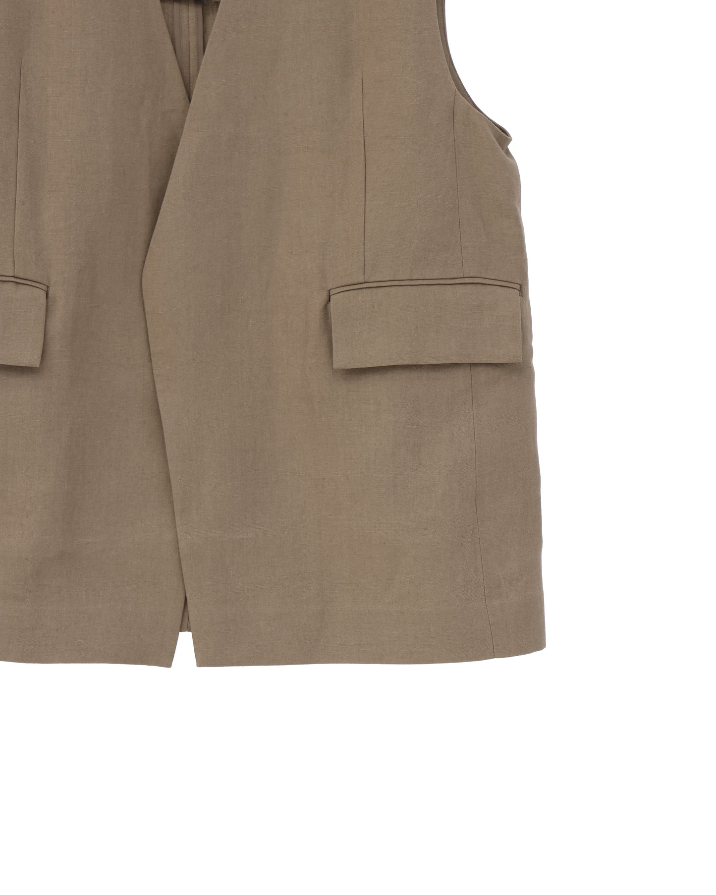 SUPERIOR BELGIUM LINEN GILET