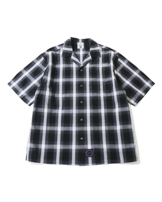 OPEN COLLAR S/S SHIRT