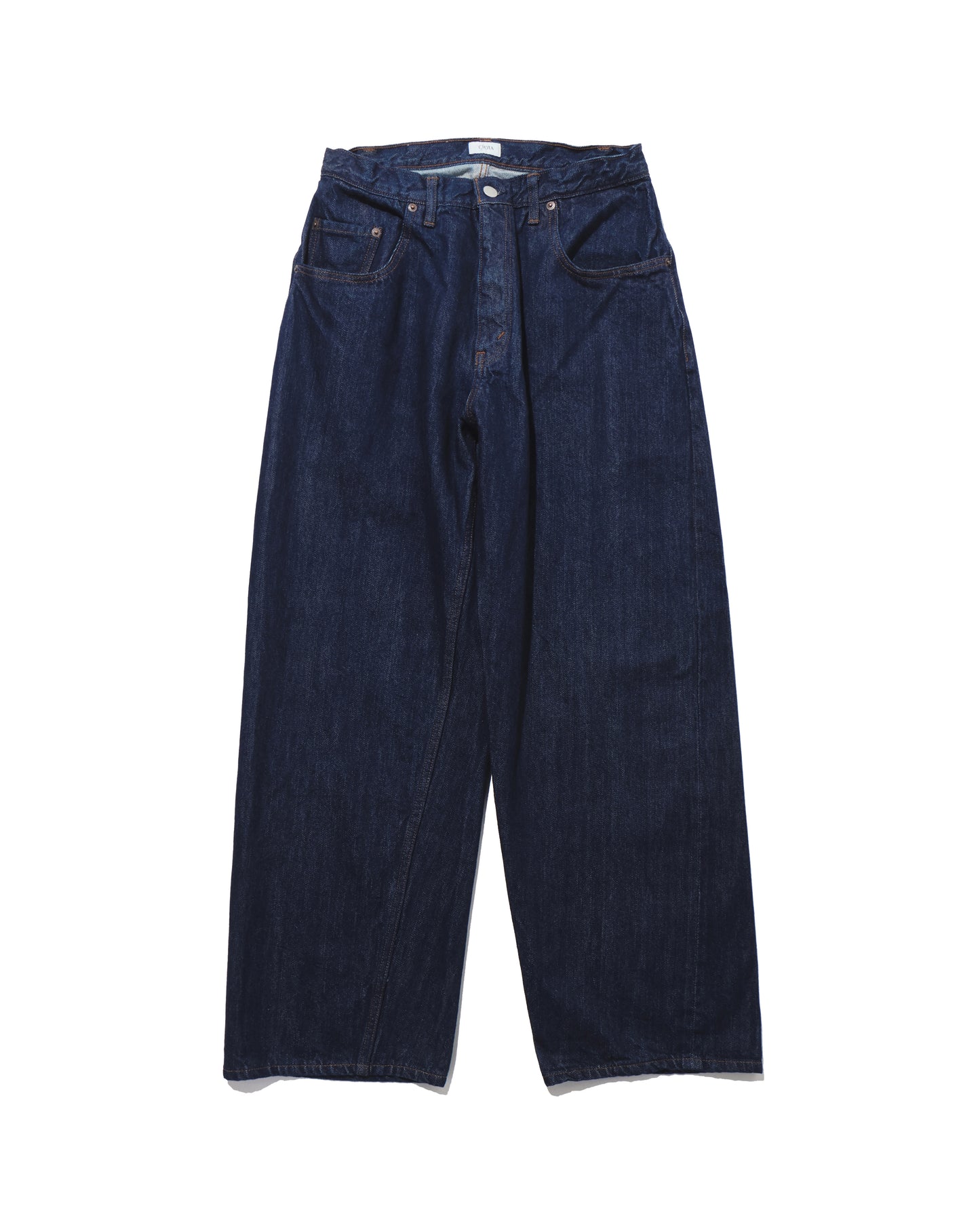 Baggy 5 Pocket Pants Navy(One Wash)