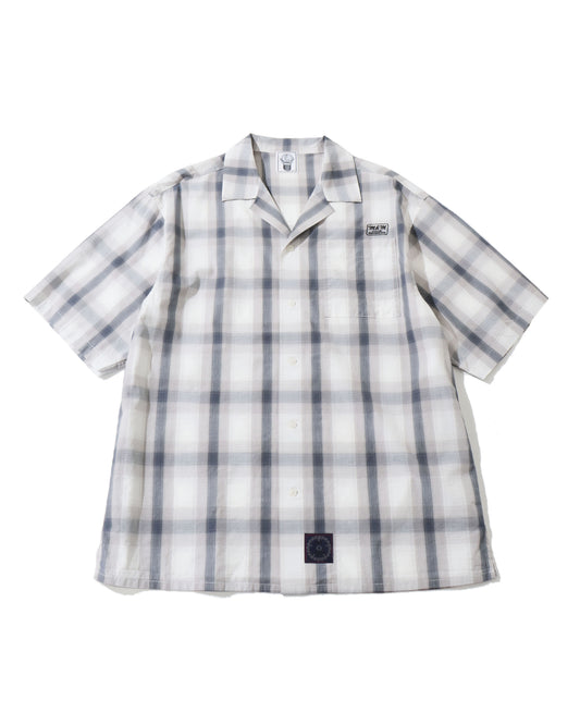 OPEN COLLAR S/S SHIRT