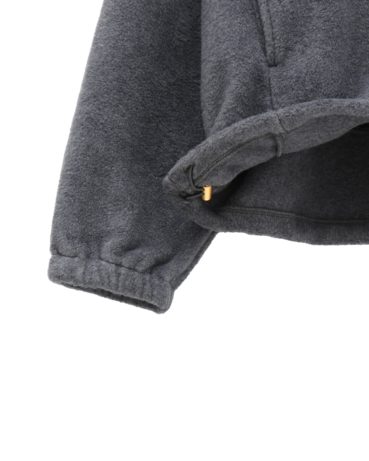 fleece zip pullover