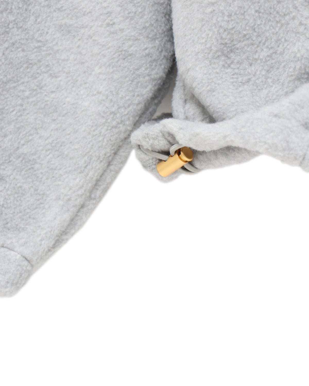 fleece zip pullover