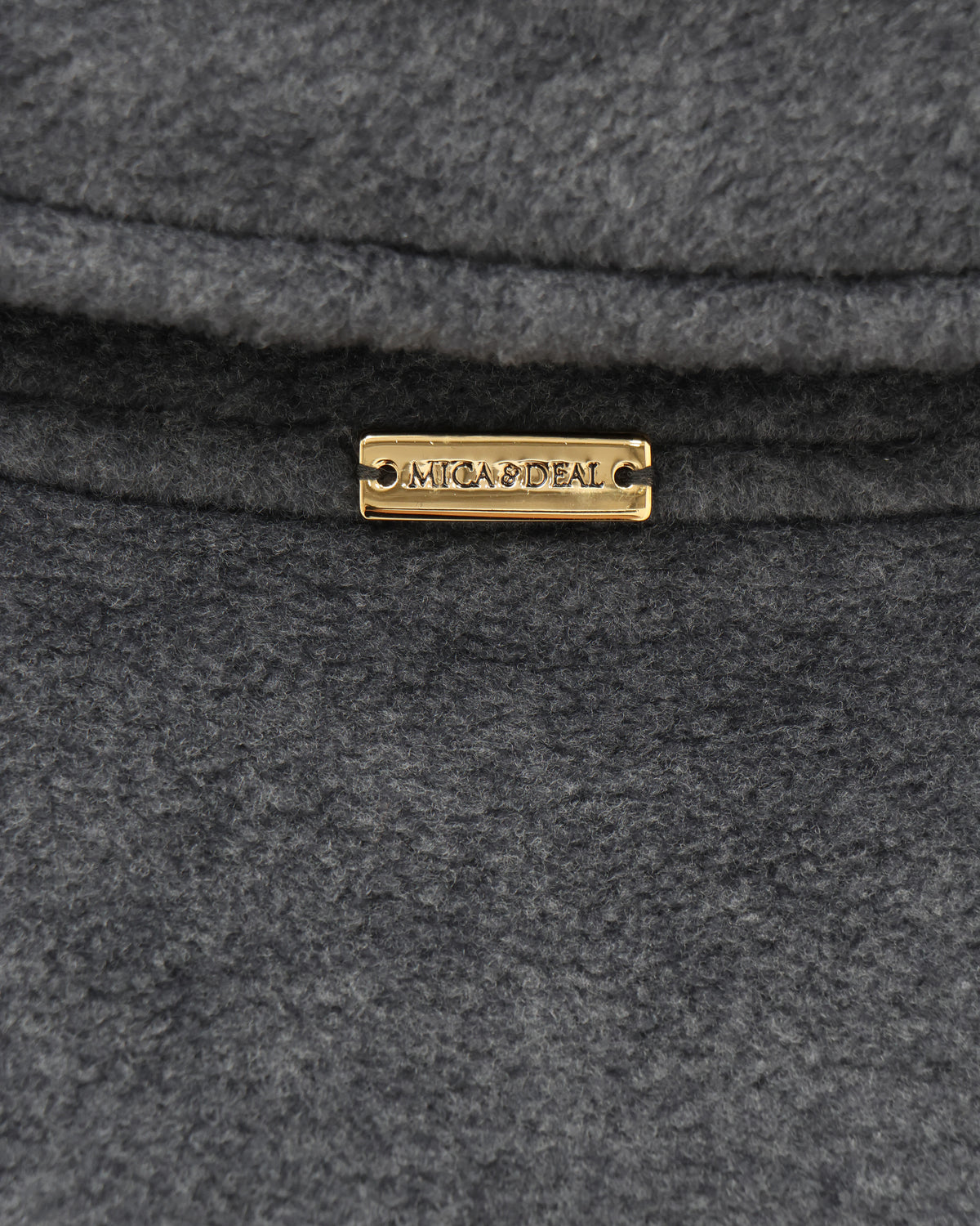 fleece zip pullover