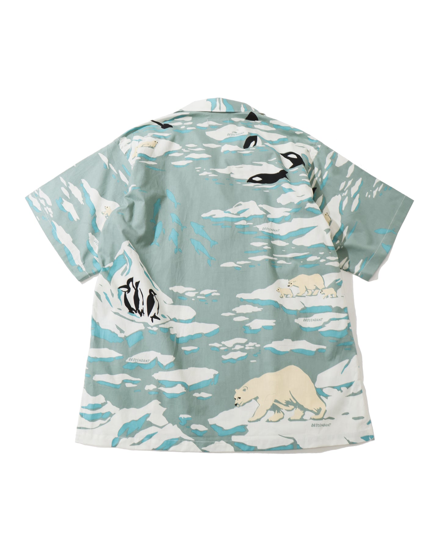 ED GD OPEN COLLAR TEXTILE SS SHIRT