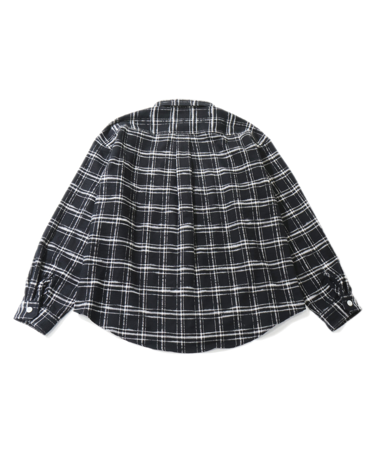 VANNING PLAID LS SHIRT  BLACK