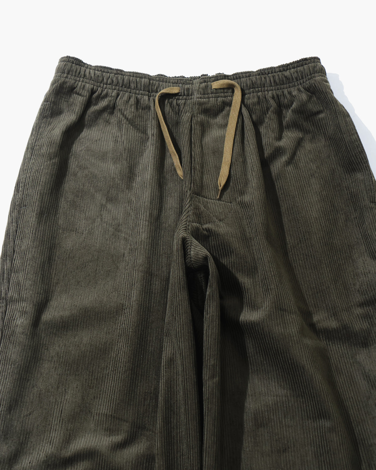 NORA CORDUROY TROUSERS  OLIVE DRAB