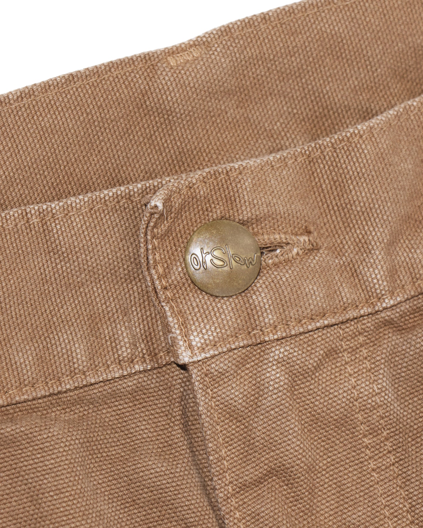 DAD'S FIT OXFORD PAINTER PANTS BROWN