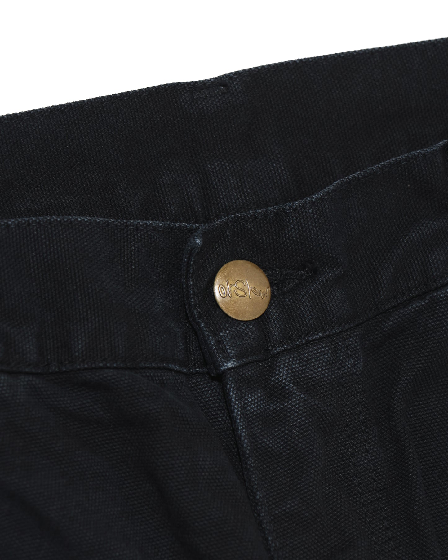 DAD'S FIT OXFORD PAINTER PANTS BLACK