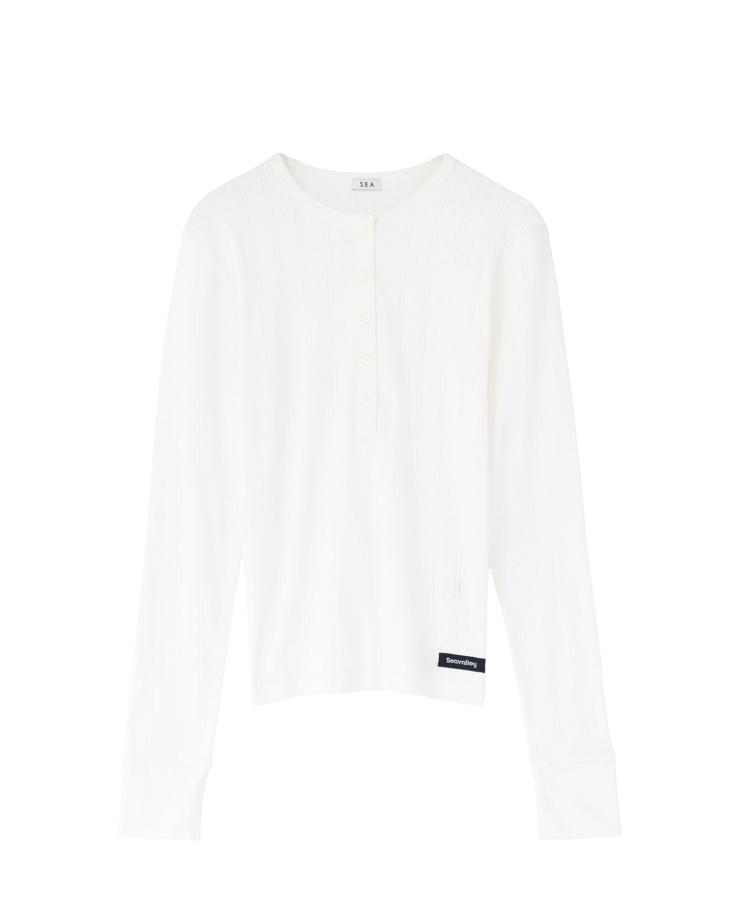 ヘンリーネックL/S TEE