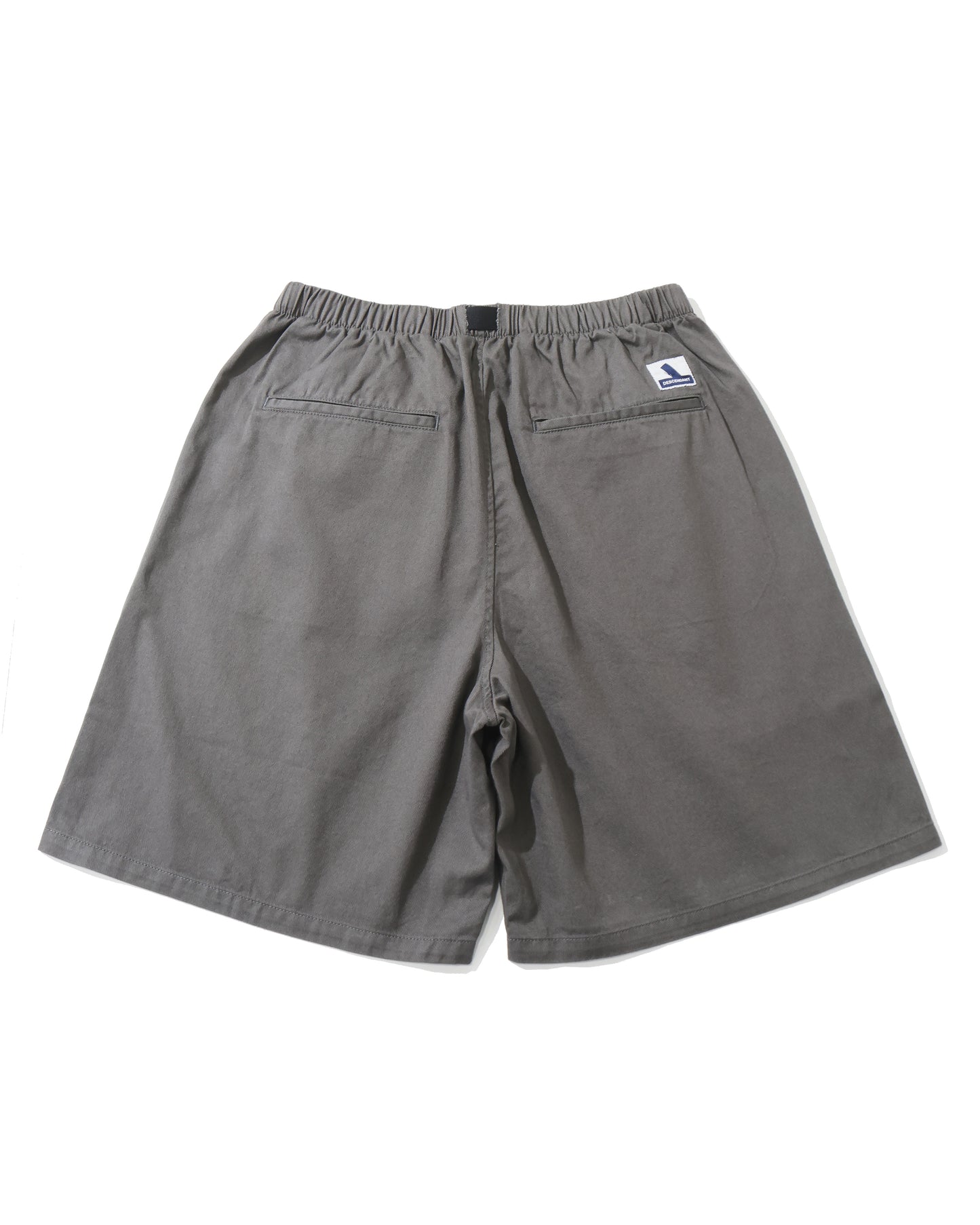 CLASP TWILL WEBBING SHORTS  CHARCOAL