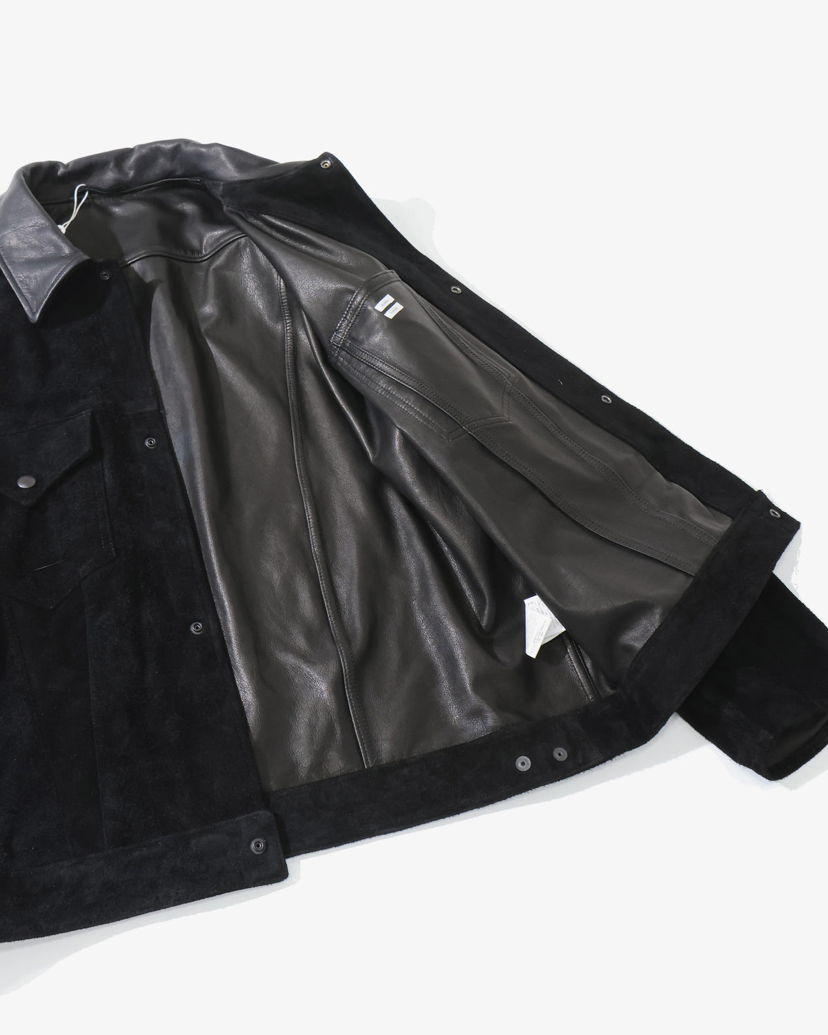 S.H Suede Jacket Black