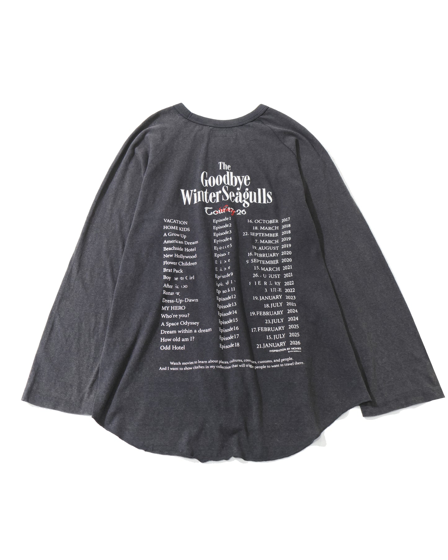 "The Winter Seagulls" Tour Raglan Tee