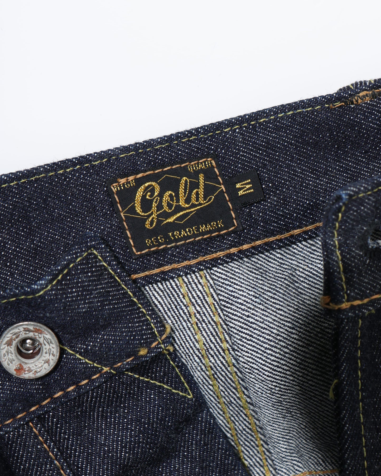 GOLD×JOB 30th Anniversary 14.25oz DENIM 5POCKET WIDE PANTS 41208