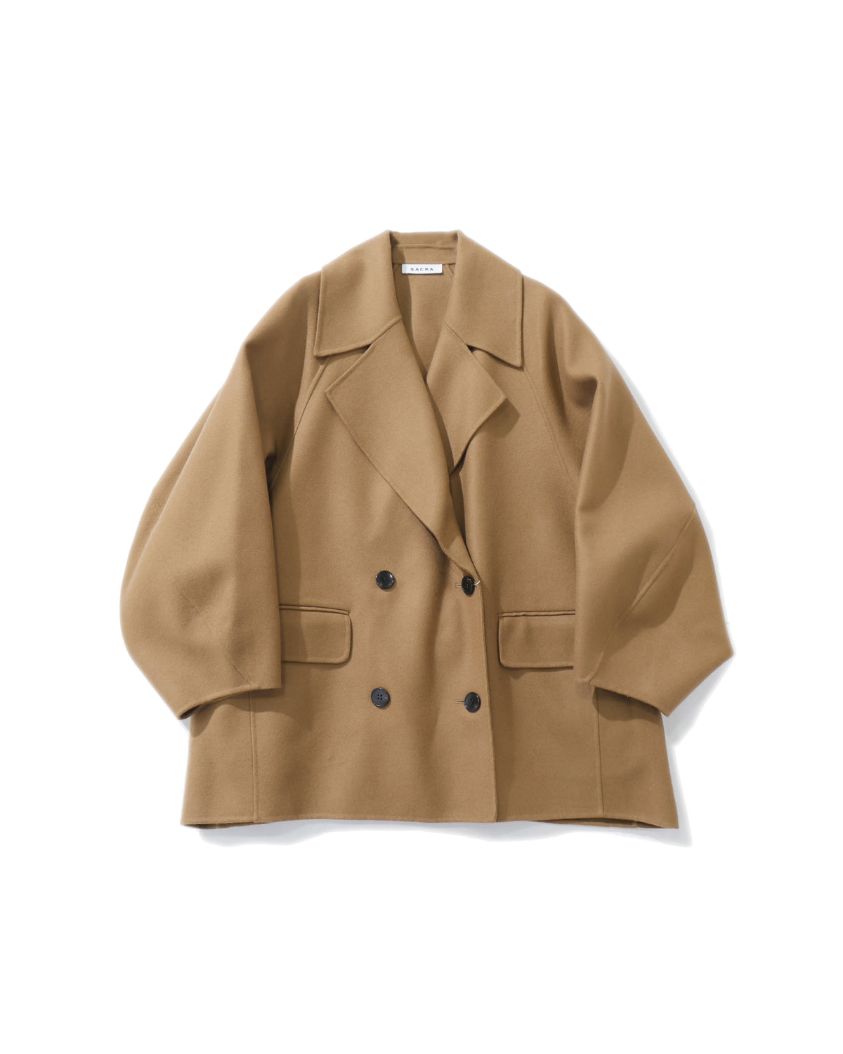 REVER TAILORING MELTON SHORT COAT