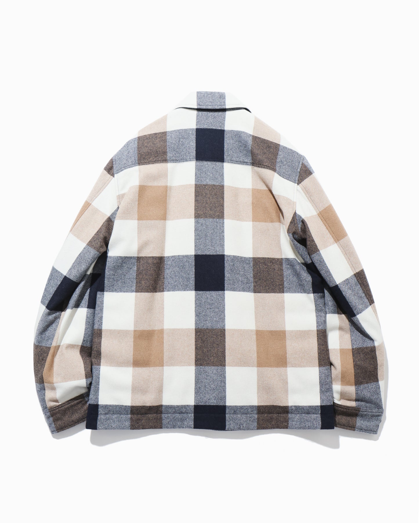 WOOL CHECK ALASKAN SHIRT JACKET