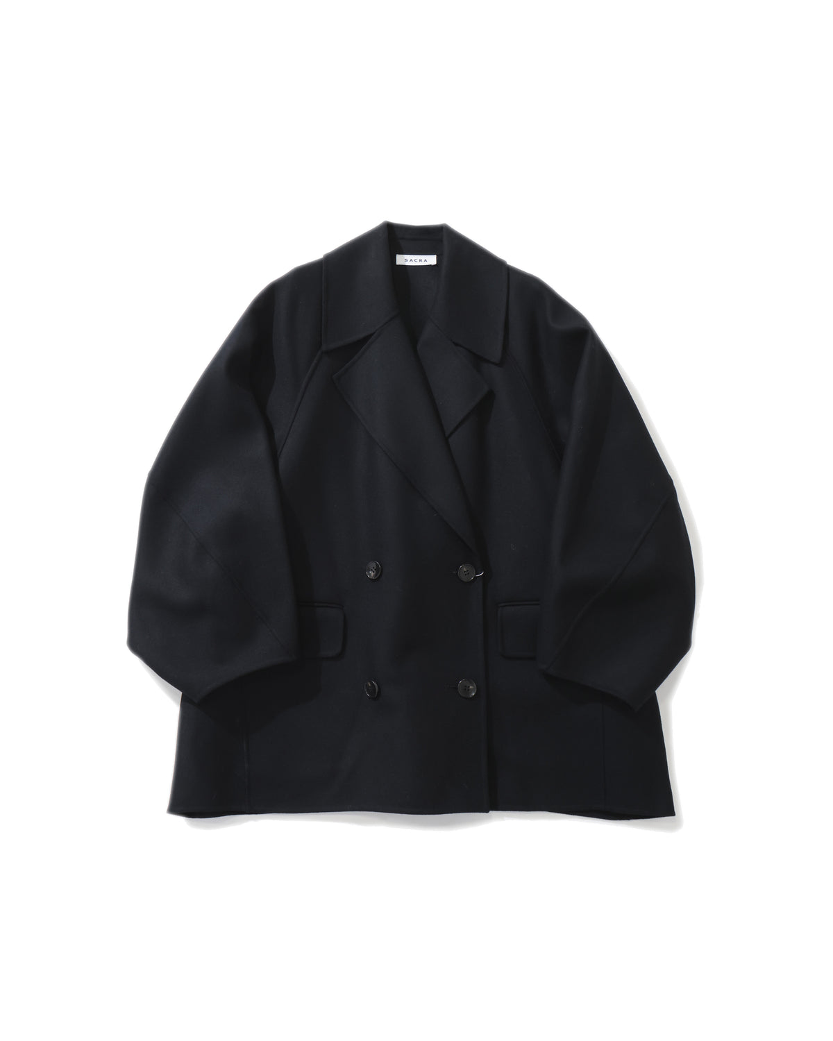 REVER TAILORING MELTON SHORT COAT