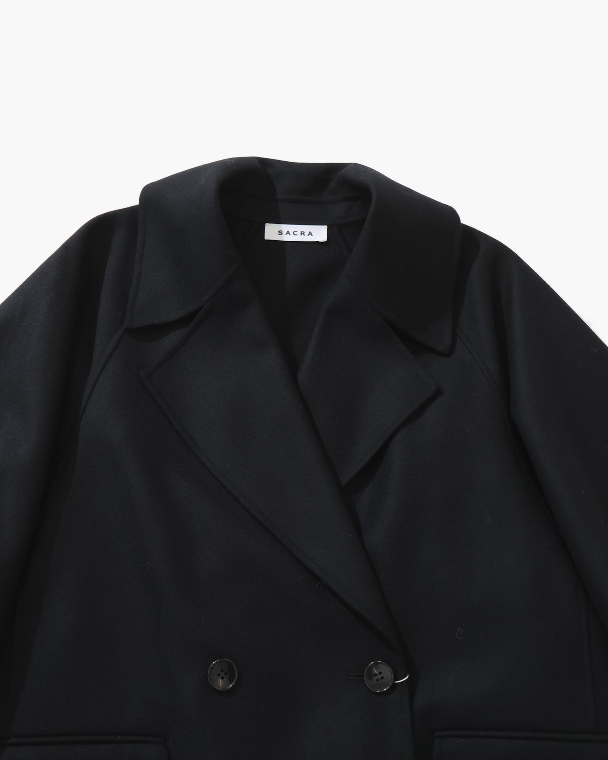 REVER TAILORING MELTON SHORT COAT