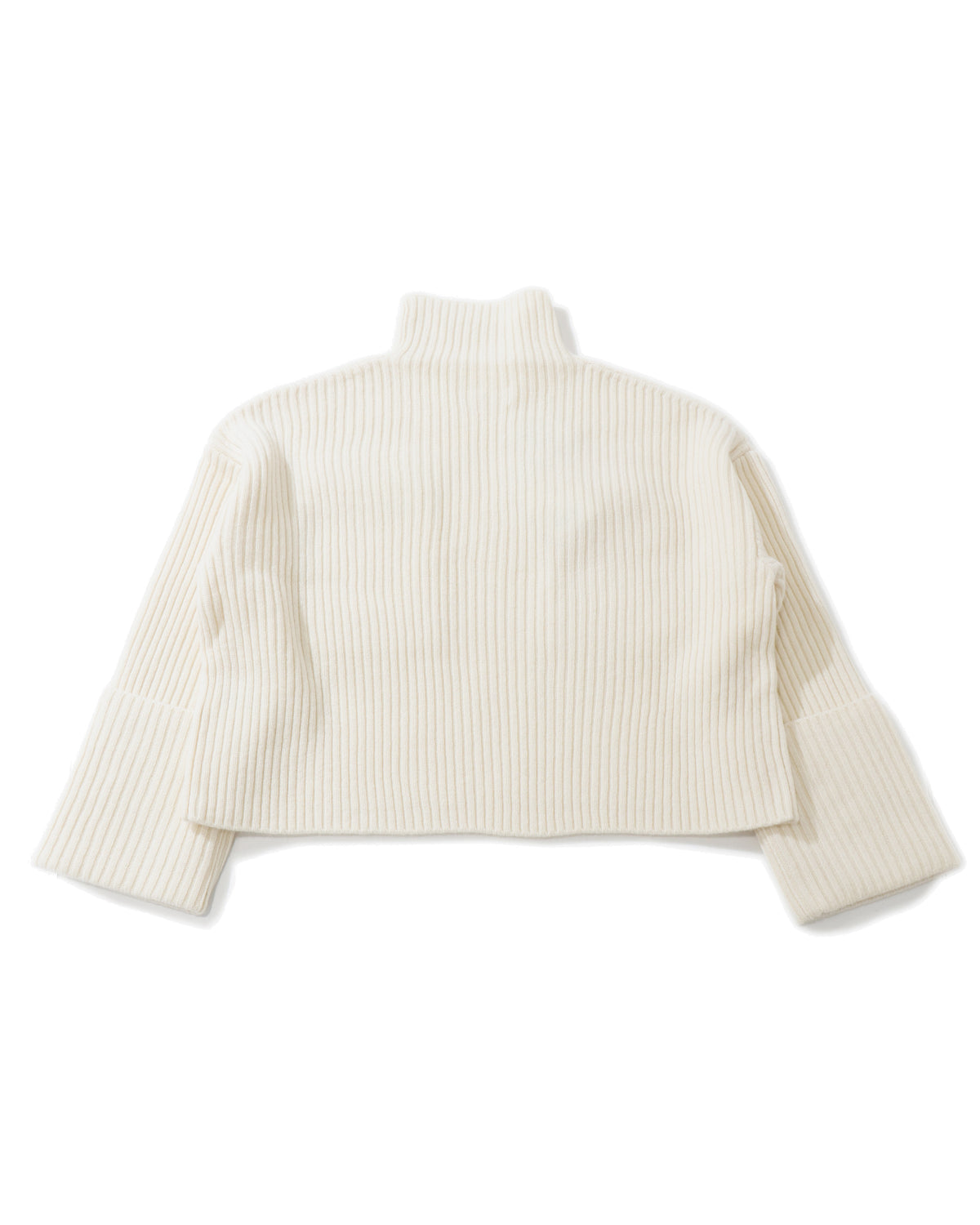 BOILED LAMBWOOL RIB TOP
