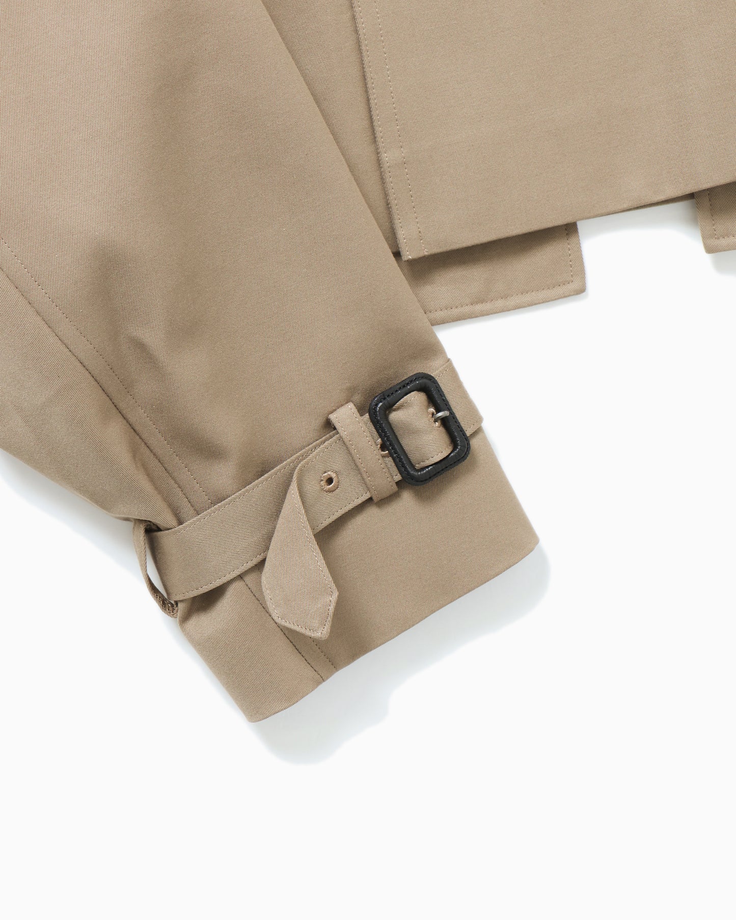 CROPPED TRENCH COAT / BIG FIT 17556