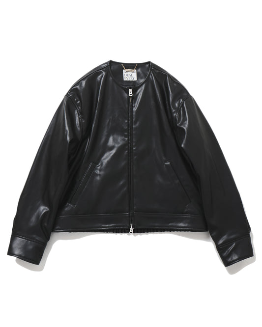 fake leather no collar bz