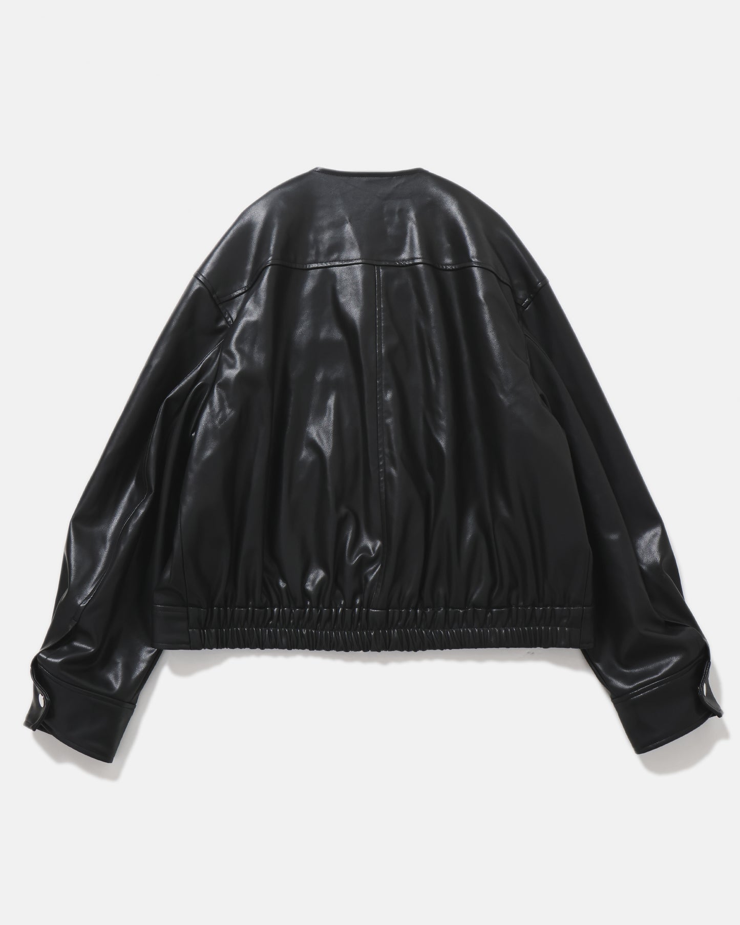 fake leather no collar bz