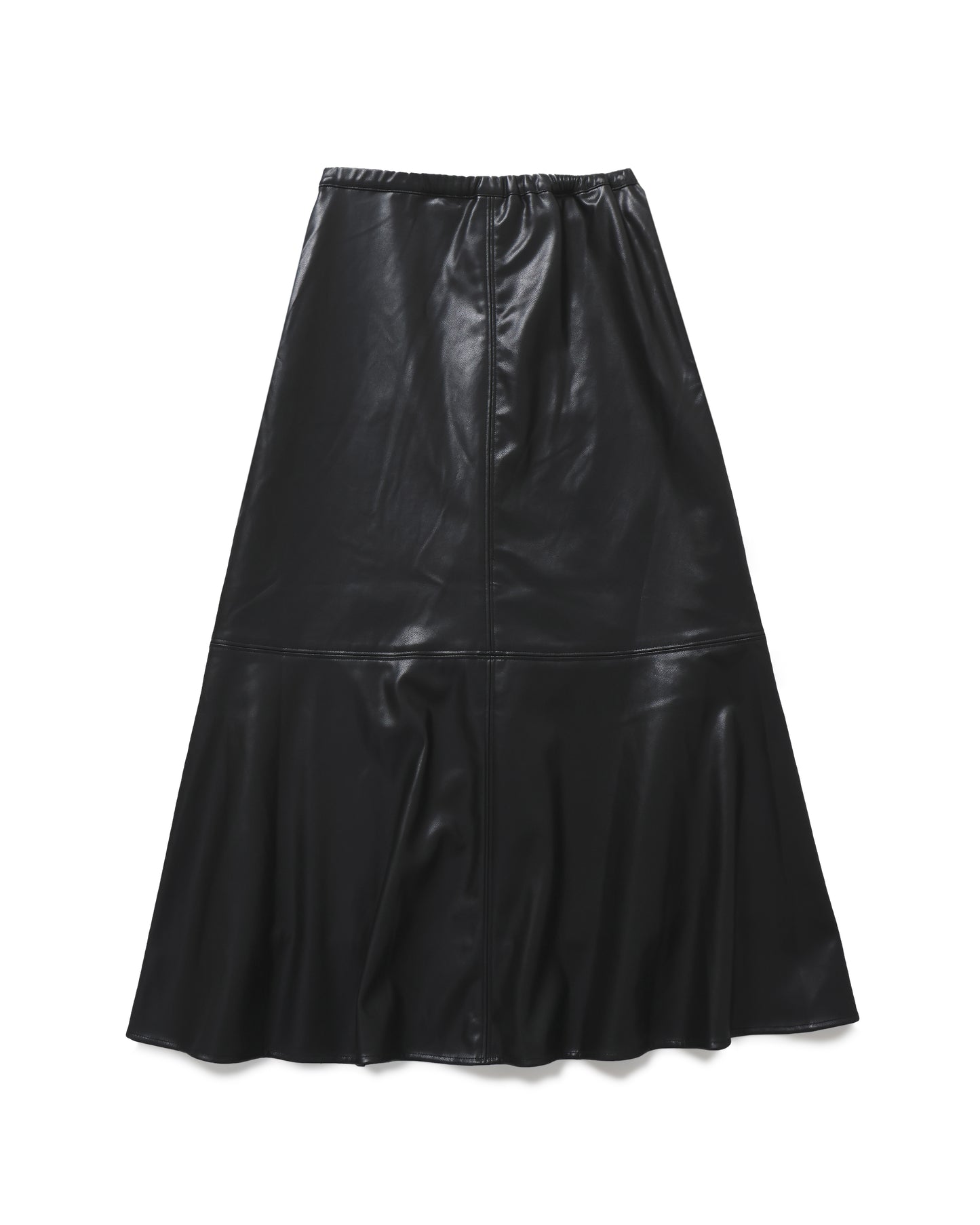 fake leather skirt