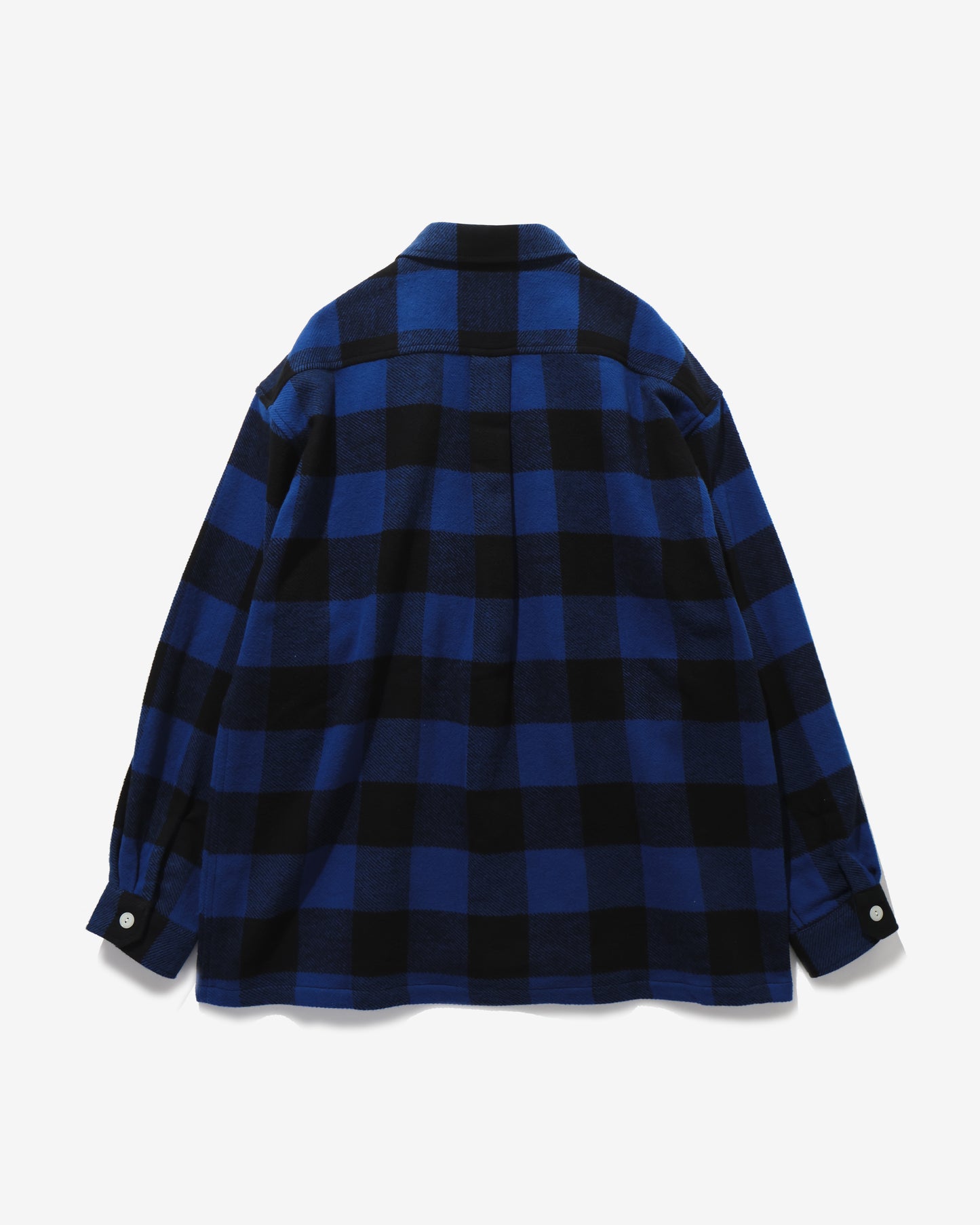 VANNING PLAID LS SHIRT  BLUE
