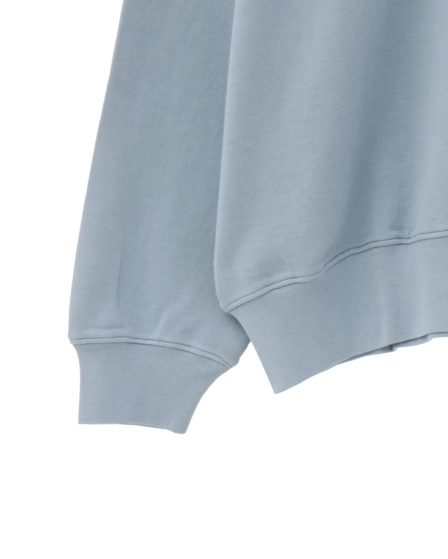 SUPER HIGH GAUGE SWEAT P/O BLUE GRAY