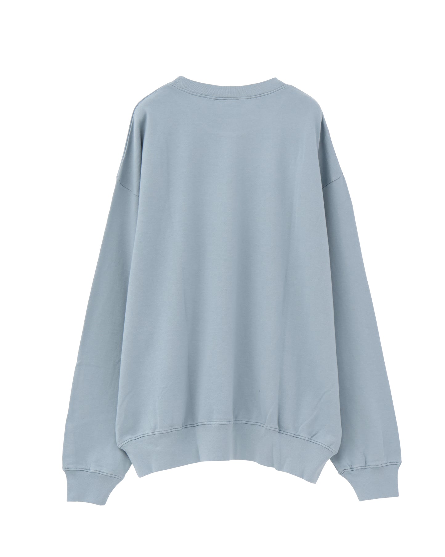 SUPER HIGH GAUGE SWEAT P/O BLUE GRAY