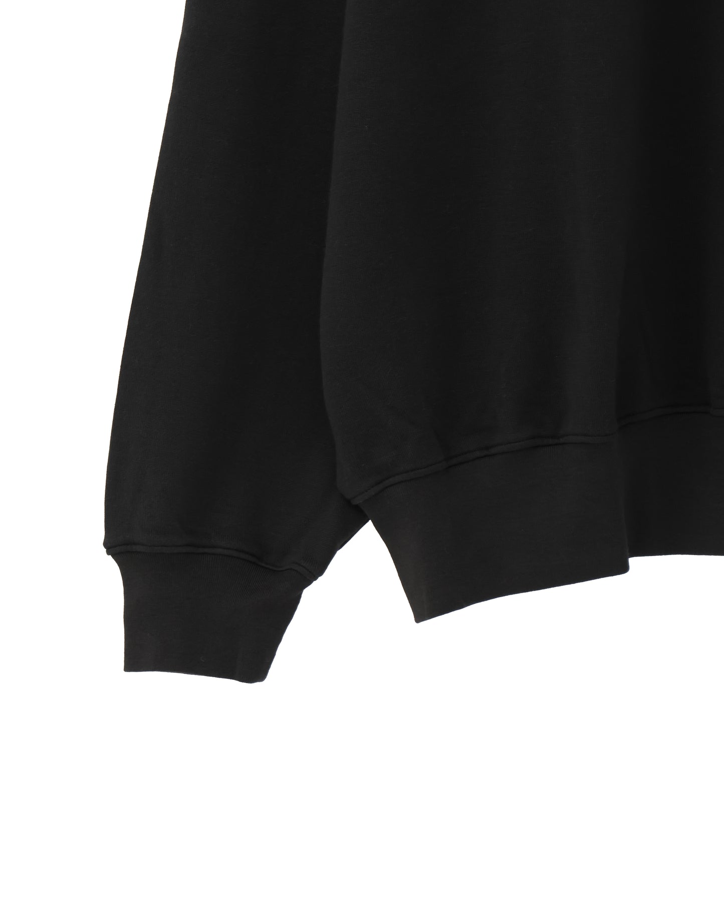 SUPER HIGH GAUGE SWEAT P/O BLACK