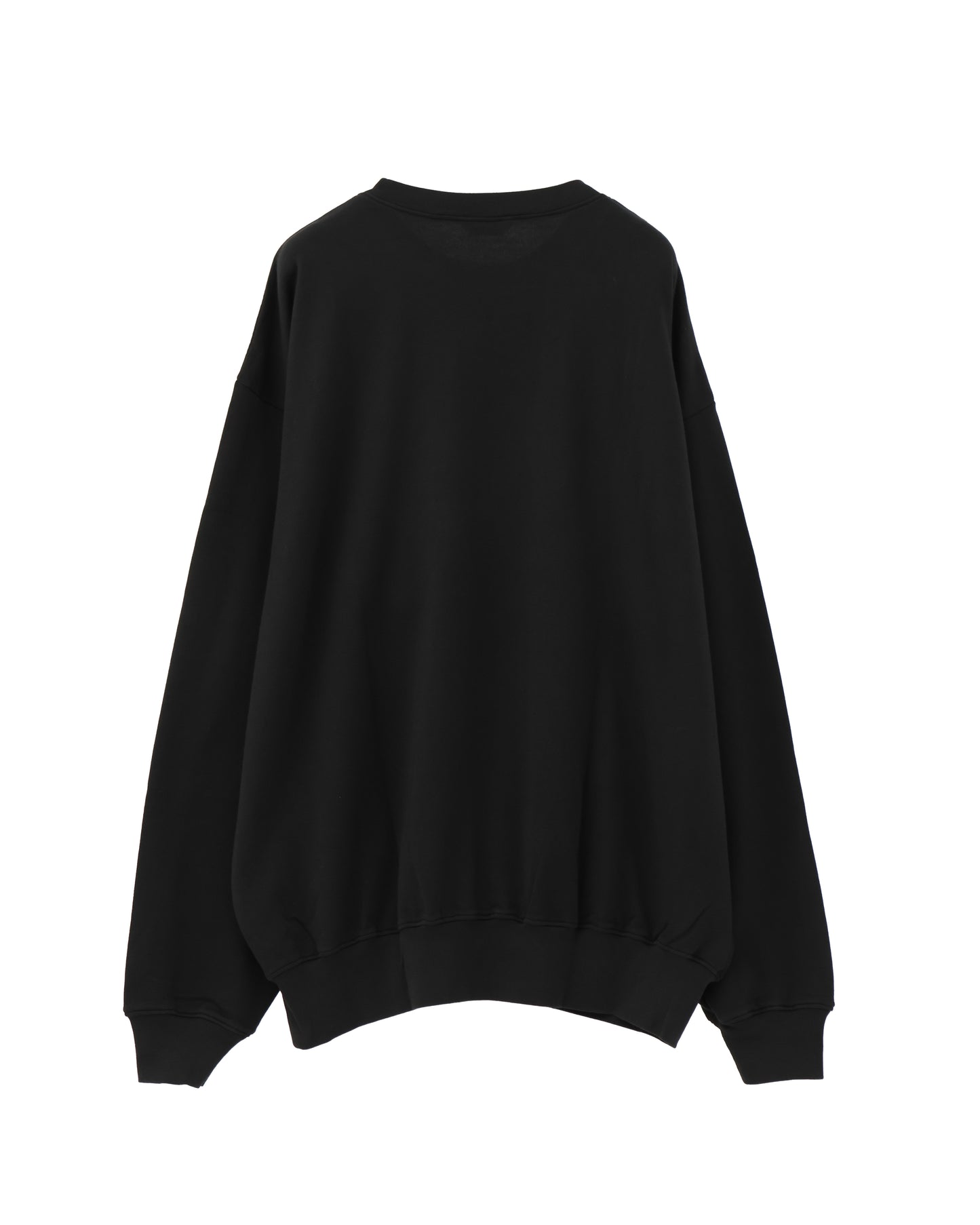 SUPER HIGH GAUGE SWEAT P/O BLACK