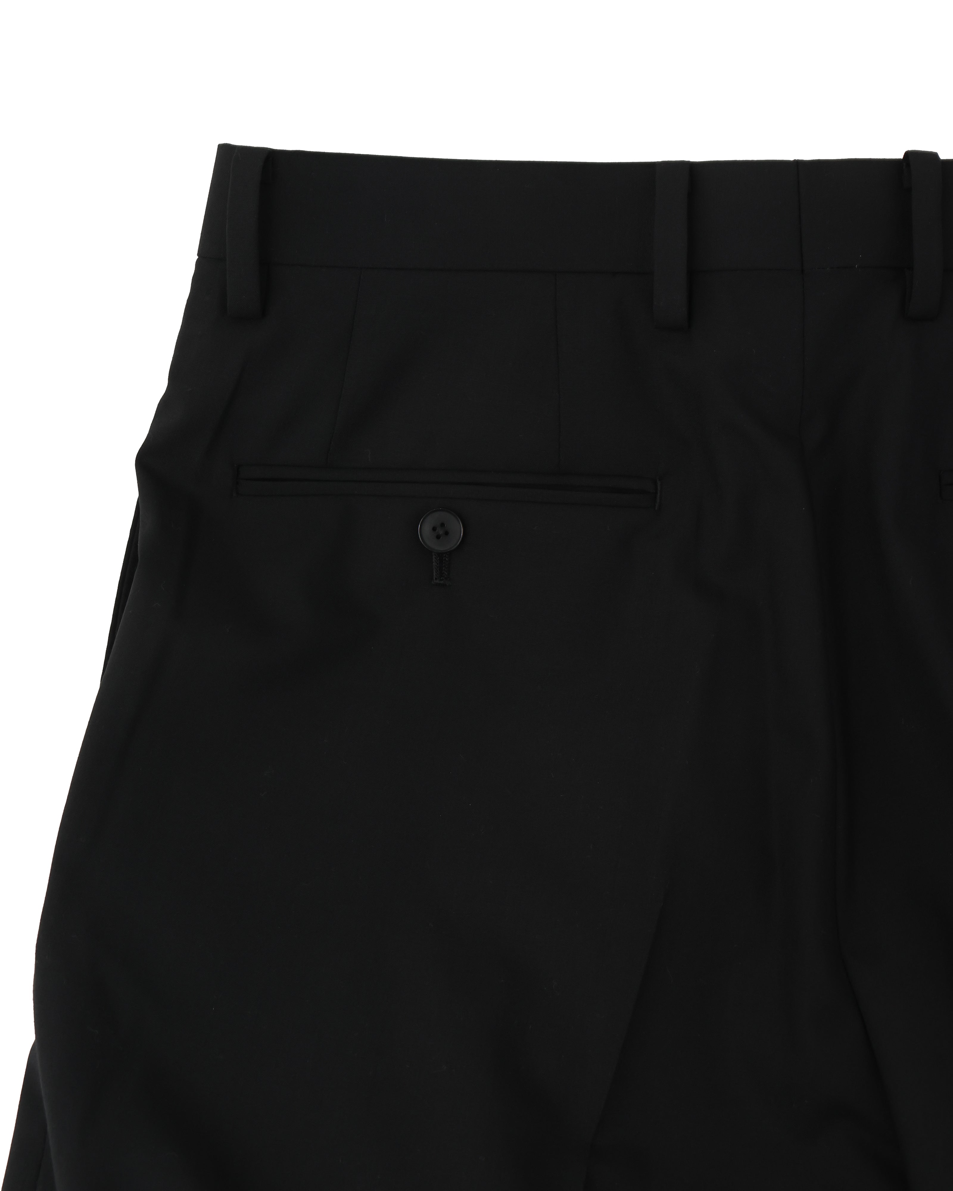 SUPER FINE TROPICAL WOOL TWO-TUCK SLACKS BLACK – TIME AFTER TIME SUPER FINE TROPICAL WOOL TWO-TUCK SLACKS BLACK – TIME AFTER TIME