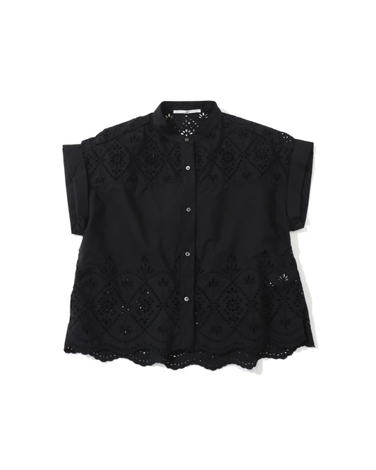レースフレンチシャツ