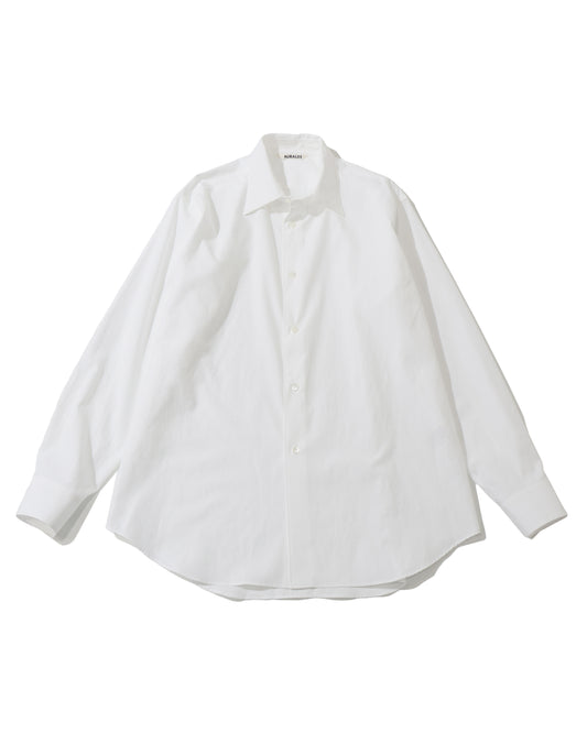 WASHED FINX TWILL SHIRT WHITE