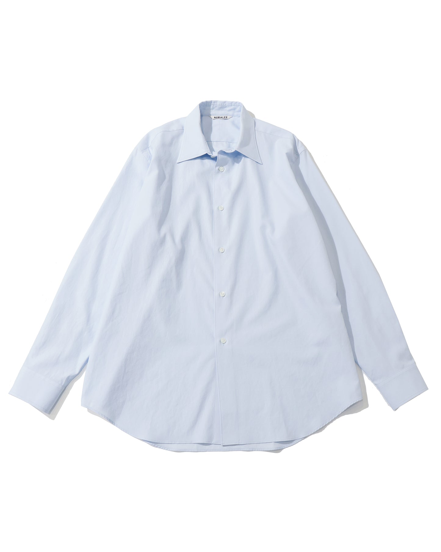 WASHED FINX TWILL SHIRT LIGHT BLUE