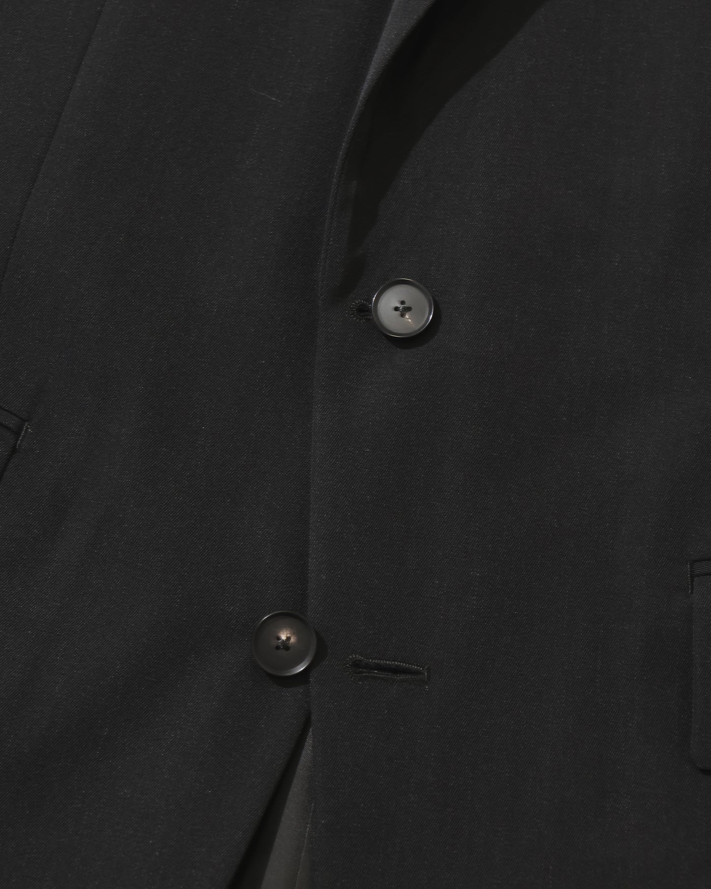 LIGHT WOOL MAX GABARDINE JACKET TOP BLACK