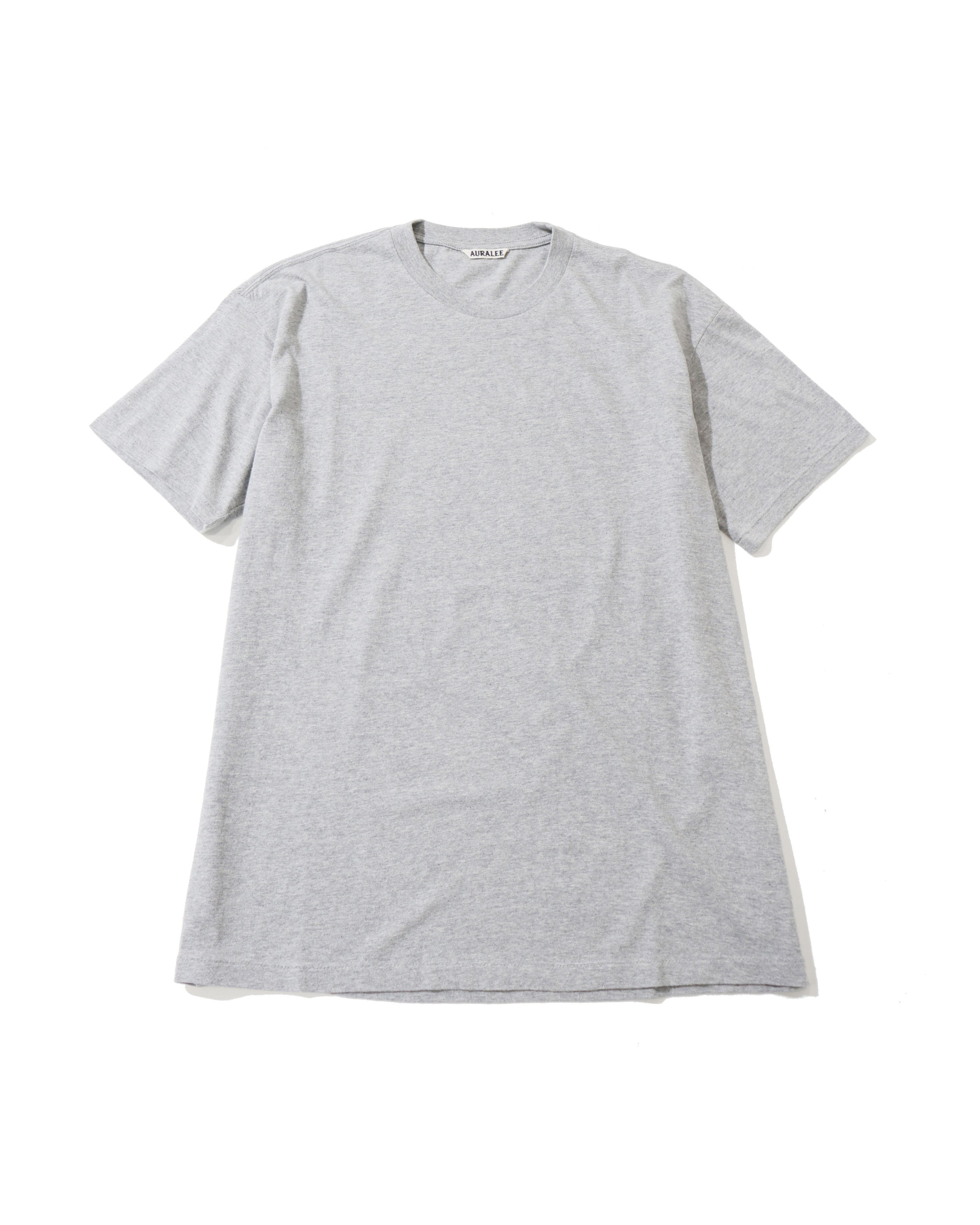 SEAMLESS CREW NECK TEE TOP GRAY – TIME AFTER TIME
