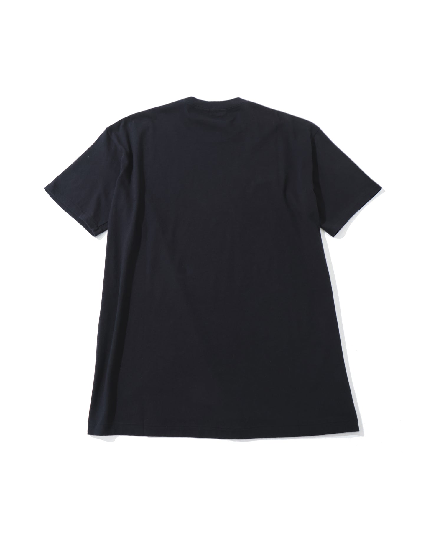 SEAMLESS CREW NECK TEE BLACK