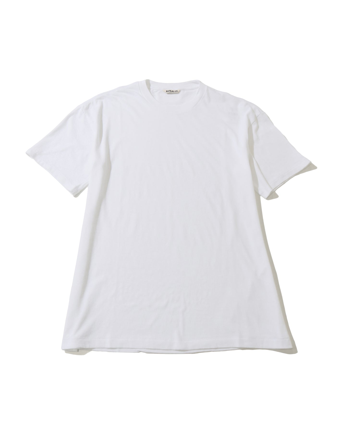 SEAMLESS CREW NECK TEE WHITE