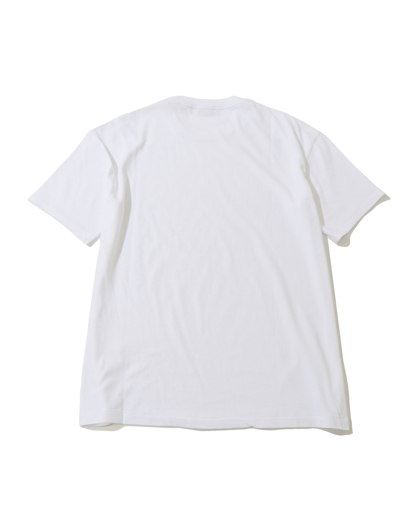 SEAMLESS CREW NECK TEE WHITE