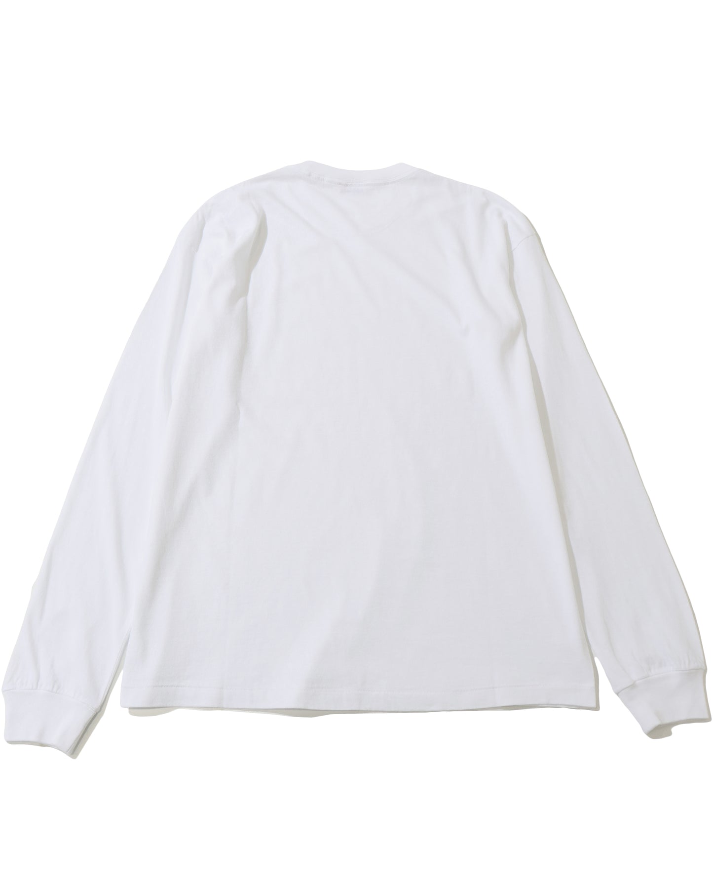 SEAMLESS L/S TEE WHITE