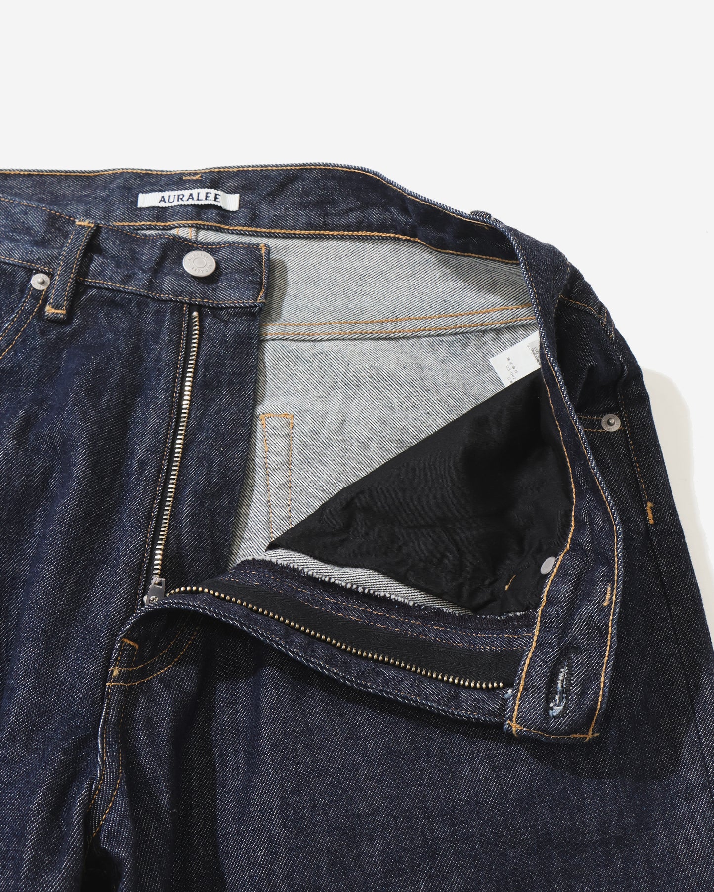 HARD TWIST DENIM WIDE PANTS INDIGO