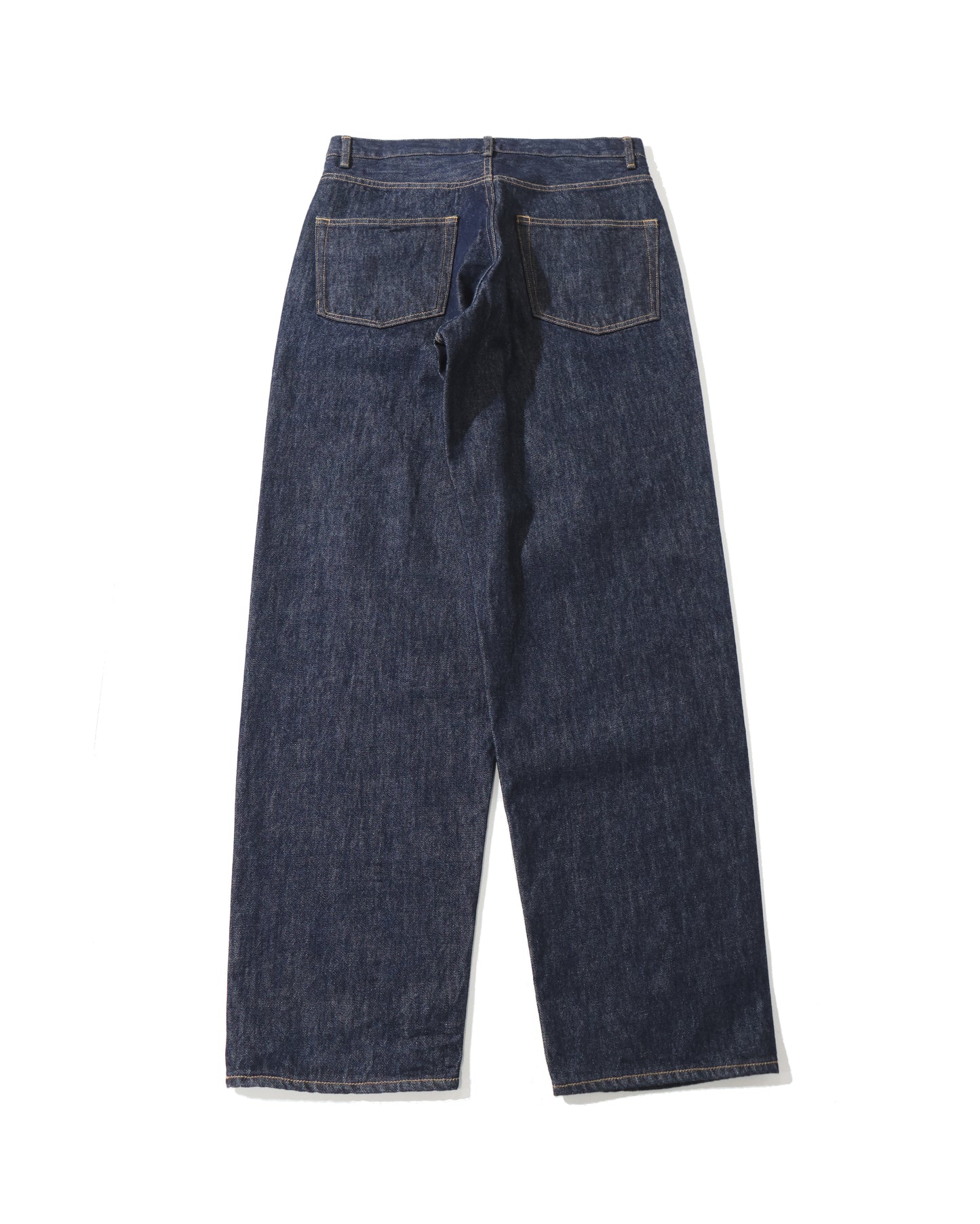 HARD TWIST DENIM WIDE PANTS INDIGO