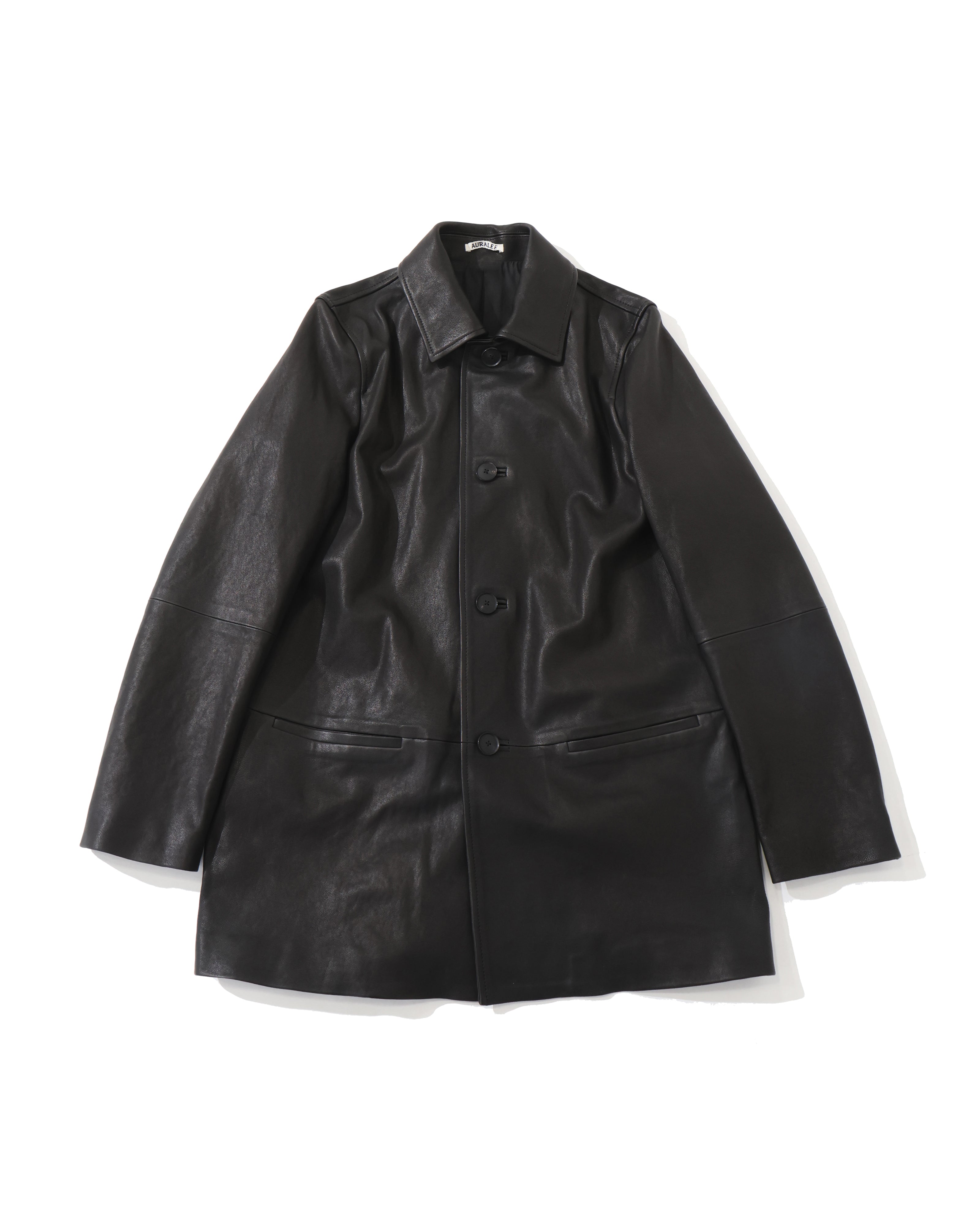 TEXTURED LAMB LEATHER BLOUSON – TIME AFTER TIME