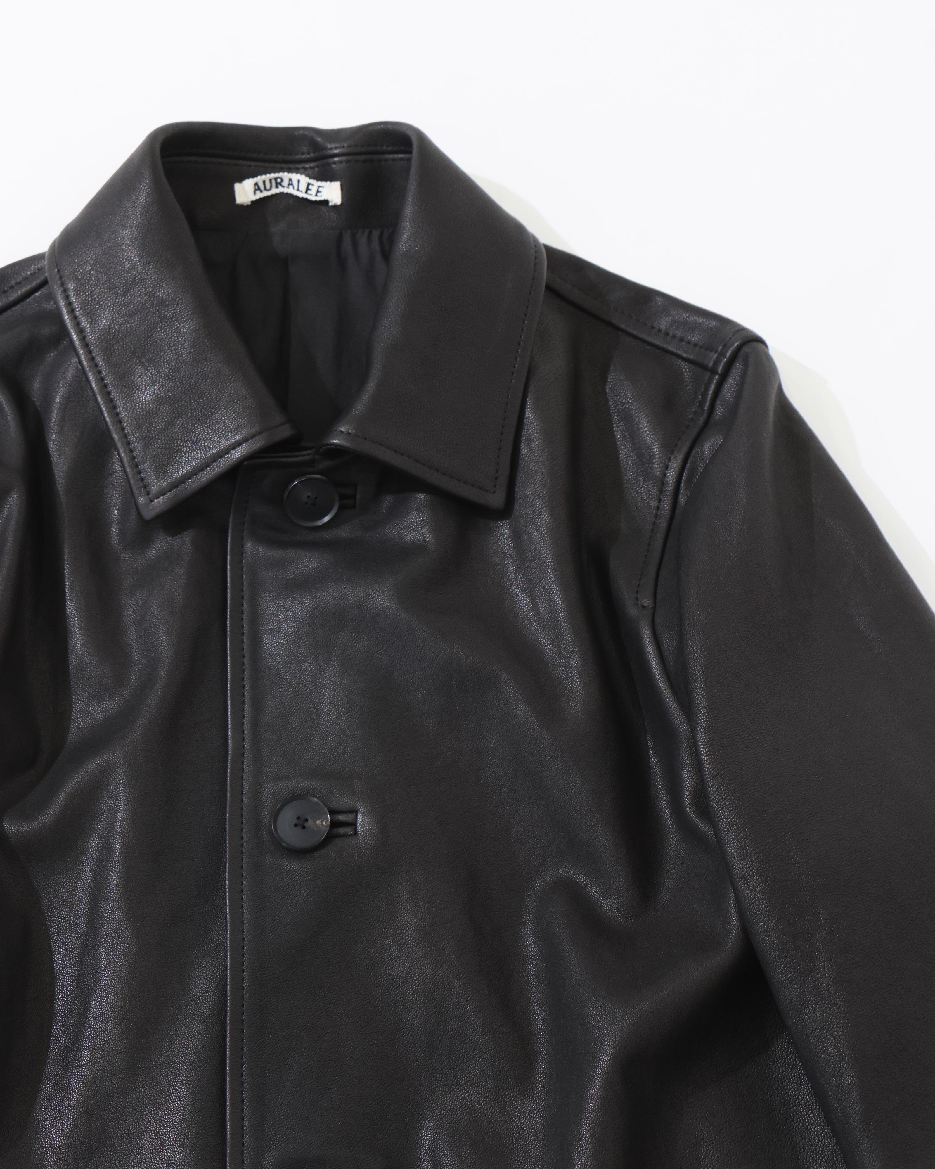 TEXTURED LAMB LEATHER BLOUSON – TIME AFTER TIME