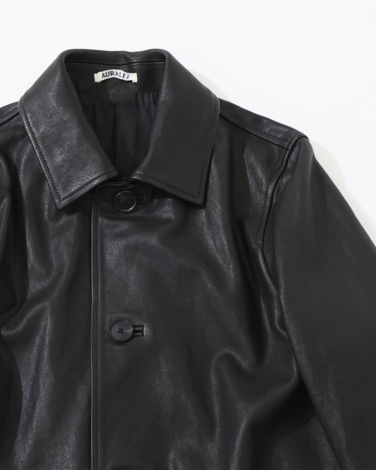 TEXTURED LAMB LEATHER BLOUSON