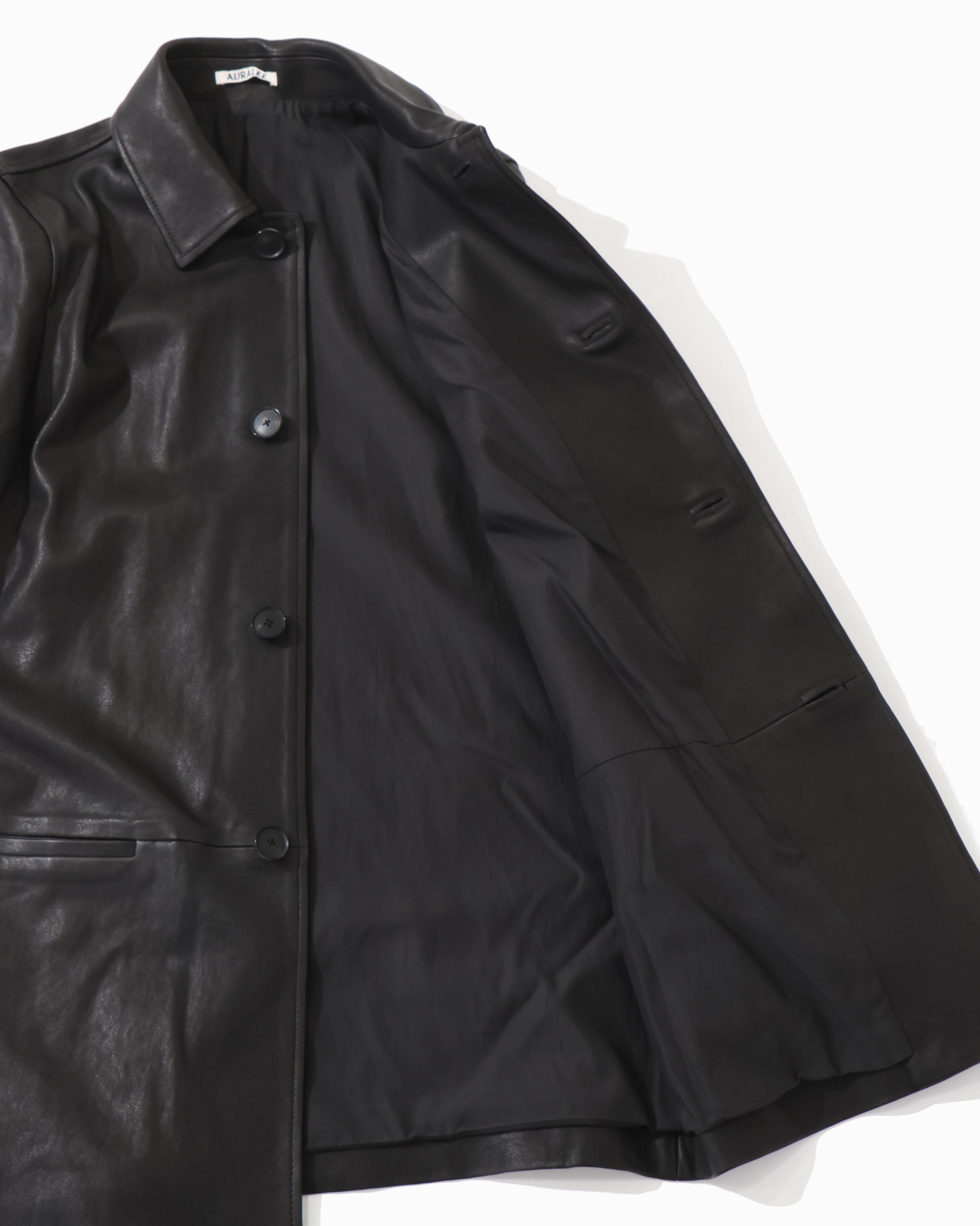 TEXTURED LAMB LEATHER BLOUSON – TIME AFTER TIME