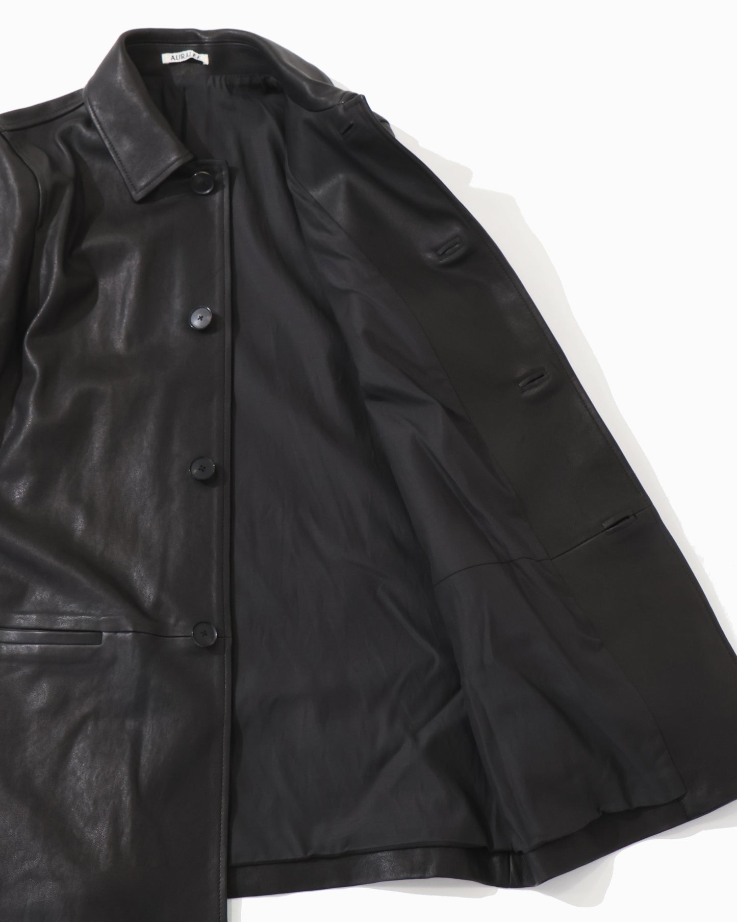 TEXTURED LAMB LEATHER BLOUSON