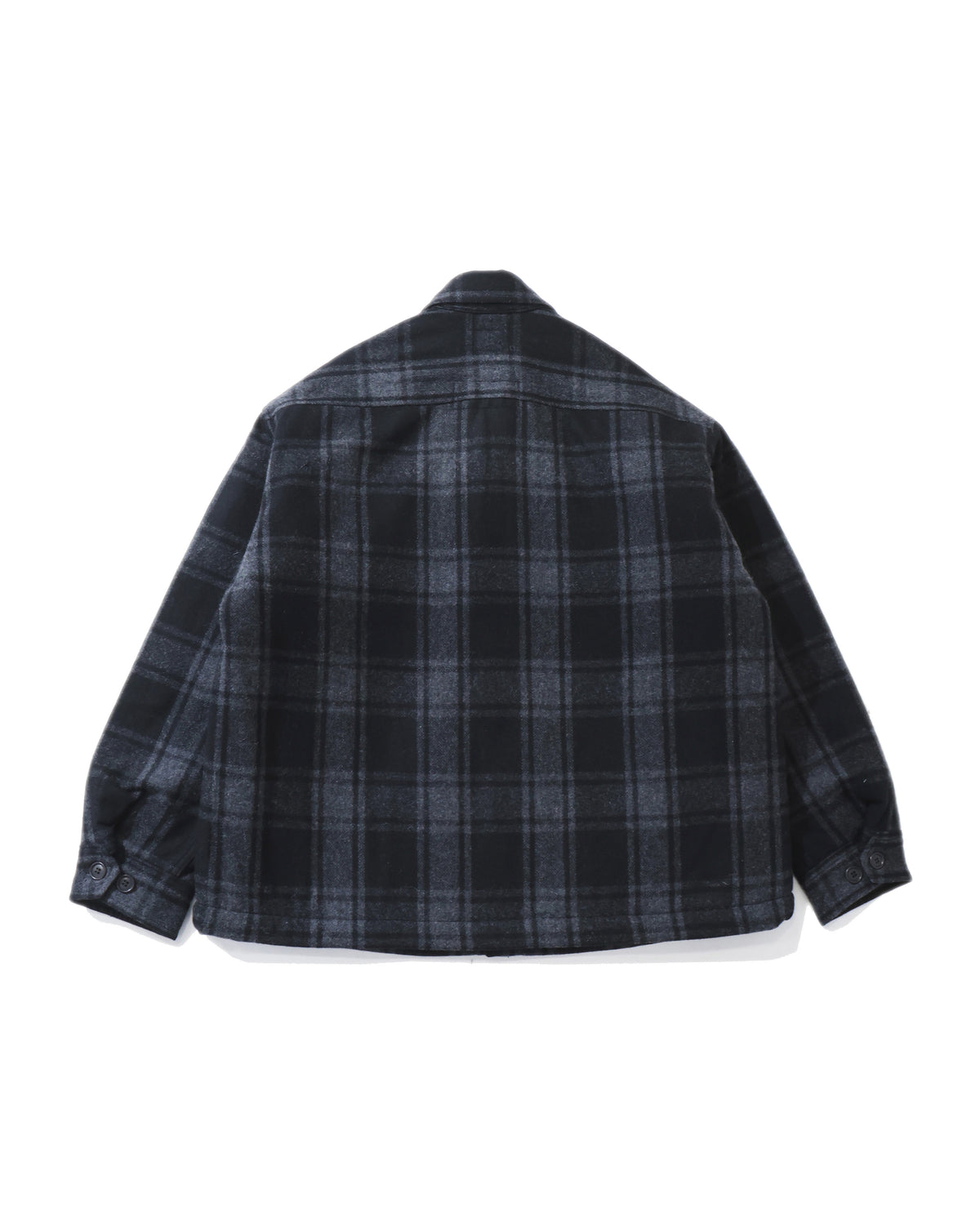 CRA 90 PLAID JACKET POST O'alls  GRAY